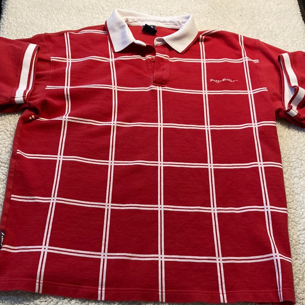 Vintage Pelle Pelle Red Polo shirt